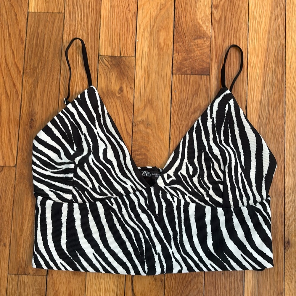 Zara crop top/ bralette